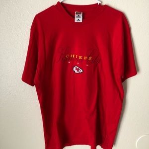 Vintage Kansas City Chiefs Embroidered Single Stitch Tee
